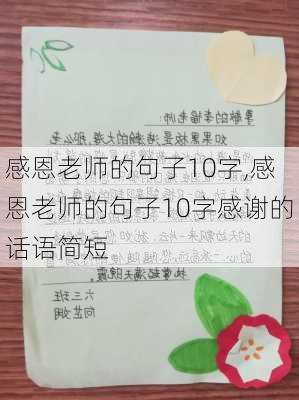 感恩老师的句子10字,感恩老师的句子10字感谢的话语简短