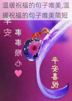 温暖祝福的句子唯美,温暖祝福的句子唯美简短