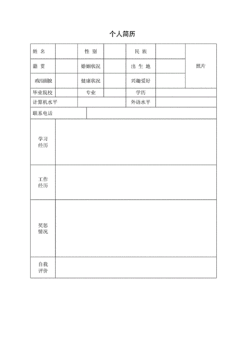 求职简历怎么写 模板,求职简历怎么写 模板图片