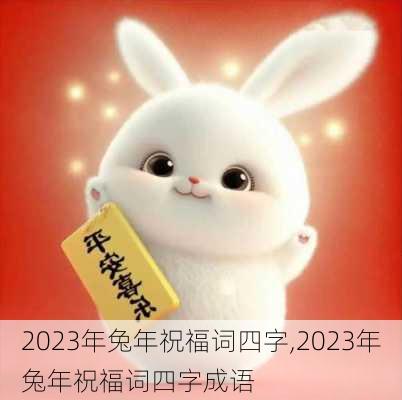 2023年兔年祝福词四字,2023年兔年祝福词四字成语