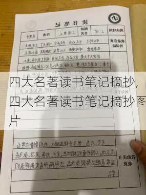 四大名著读书笔记摘抄,四大名著读书笔记摘抄图片