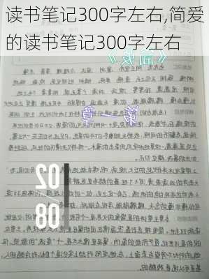 读书笔记300字左右,简爱的读书笔记300字左右