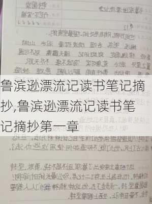 鲁滨逊漂流记读书笔记摘抄,鲁滨逊漂流记读书笔记摘抄第一章