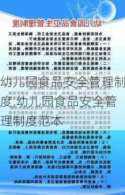 幼儿园食品安全管理制度,幼儿园食品安全管理制度范本