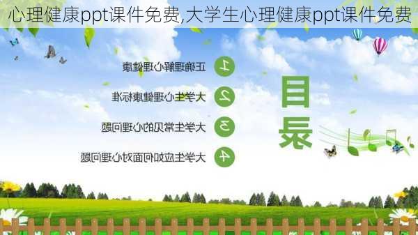 心理健康ppt课件免费,大学生心理健康ppt课件免费