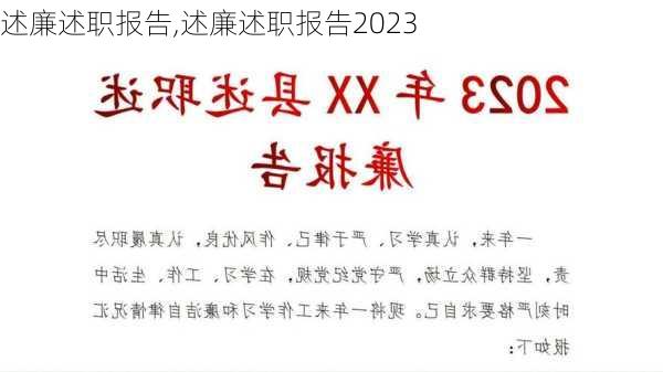 述廉述职报告,述廉述职报告2023