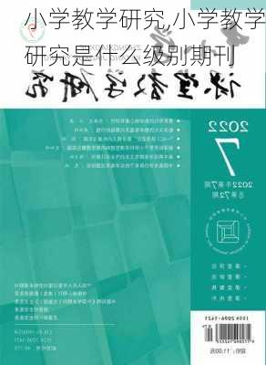 小学教学研究,小学教学研究是什么级别期刊