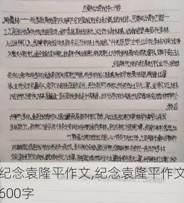 纪念袁隆平作文,纪念袁隆平作文600字