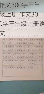 作文300字三年级上册,作文300字三年级上册语文