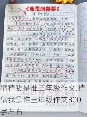 猜猜我是谁三年级作文,猜猜我是谁三年级作文300字左右