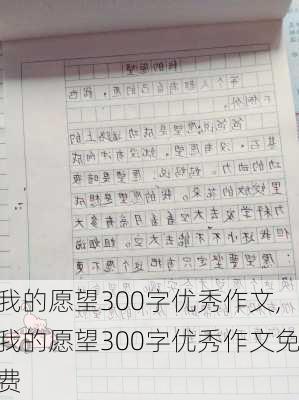 我的愿望300字优秀作文,我的愿望300字优秀作文免费