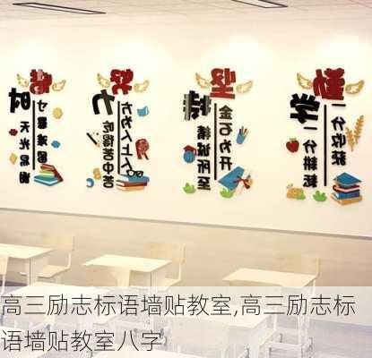 高三励志标语墙贴教室,高三励志标语墙贴教室八字