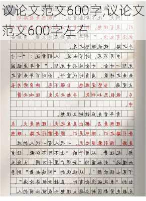 议论文范文600字,议论文范文600字左右